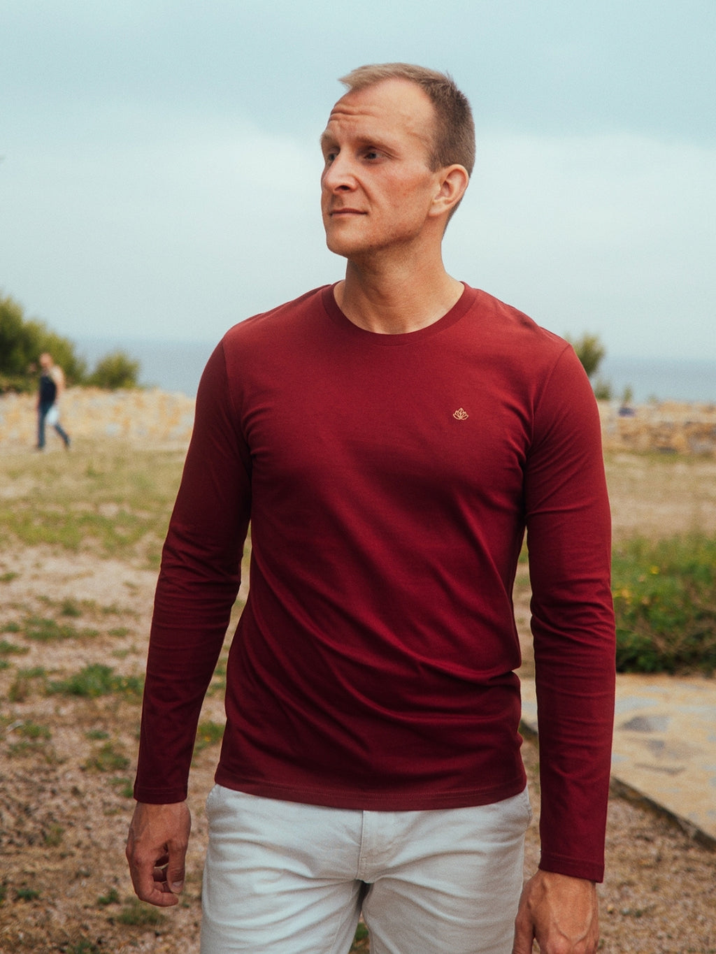 Pánské tričko s dlouhým rukávem | Teide - Premium Basics