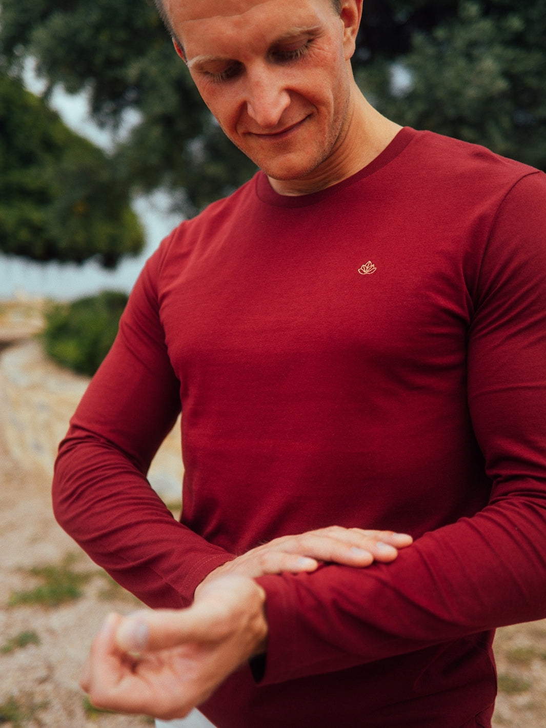 Pánské tričko s dlouhým rukávem | Teide - Premium Basics